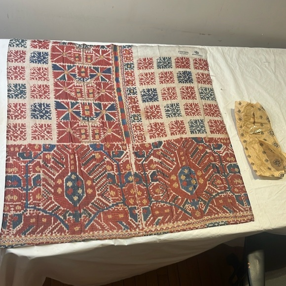 Fournos Theophilos Accessories - Greek Scarf NEW 33x33 by Fournos Theophilos Benaki Museum